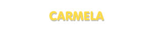 Der Vorname Carmela