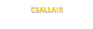 Der Vorname Ceallair