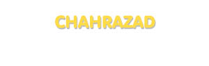 Der Vorname Chahrazad