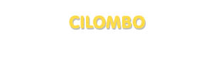 Der Vorname Cilombo