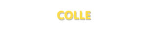 Der Vorname Colle