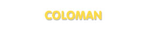 Der Vorname Coloman