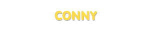 Der Vorname Conny