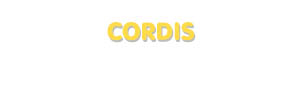 Der Vorname Cordis