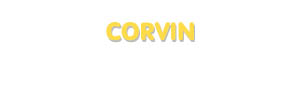 Der Vorname Corvin