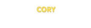 Der Vorname Cory