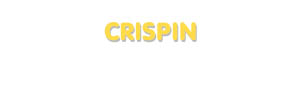 Der Vorname Crispin