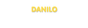 Der Vorname Danilo