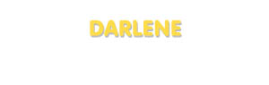 Der Vorname Darlene