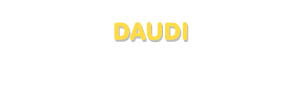 Der Vorname Daudi