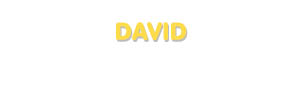 Der Vorname David