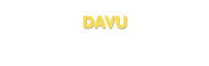 Der Vorname Davu