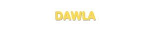 Der Vorname Dawla