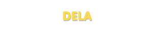 Der Vorname Dela