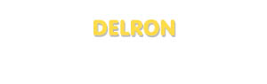 Der Vorname Delron