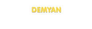 Der Vorname Demyan