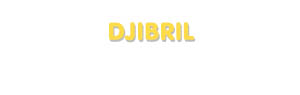 Der Vorname Djibril