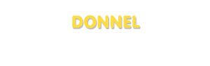 Der Vorname Donnel