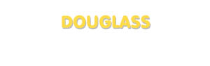 Der Vorname Douglass