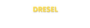 Der Vorname Dresel