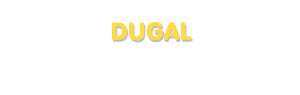 Der Vorname Dugal