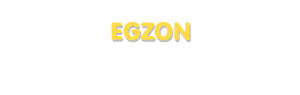 Der Vorname Egzon