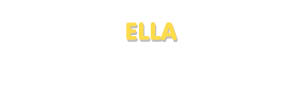 Der Vorname Ella