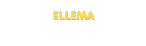 Der Vorname Ellema