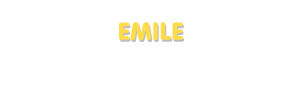 Der Vorname Emile
