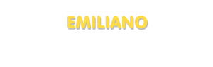 Der Vorname Emiliano