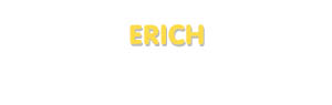 Der Vorname Erich