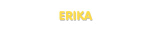 Der Vorname Erika