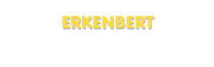 Der Vorname Erkenbert
