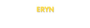 Der Vorname Eryn
