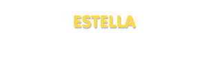 Der Vorname Estella