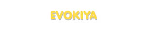 Der Vorname Evokiya