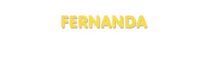 Der Vorname Fernanda