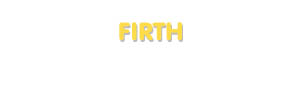 Der Vorname Firth
