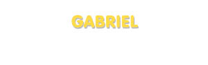 Der Vorname Gabriel