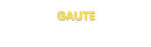 Der Vorname Gaute