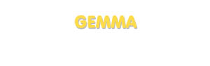 Der Vorname Gemma