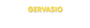 Der Vorname Gervasio