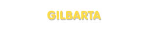 Der Vorname Gilbarta
