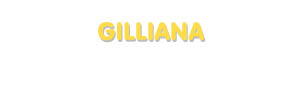 Der Vorname Gilliana