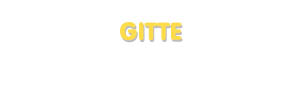 Der Vorname Gitte