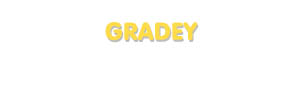 Der Vorname Gradey