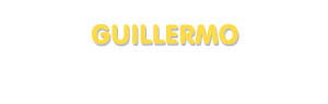 Der Vorname Guillermo