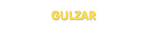 Der Vorname Gulzar