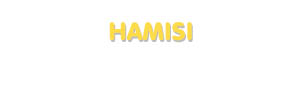 Der Vorname Hamisi