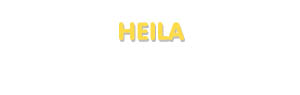 Der Vorname Heila